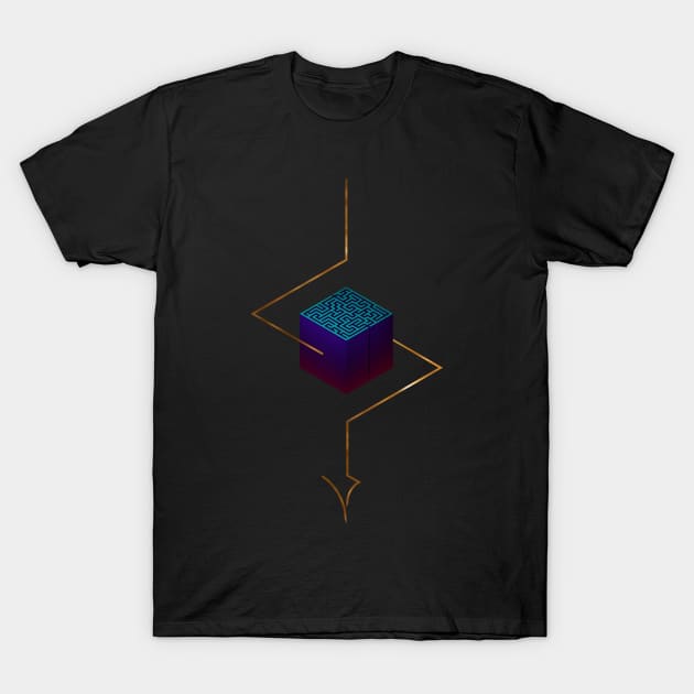 ISO-MAZE T-Shirt by FAT1H